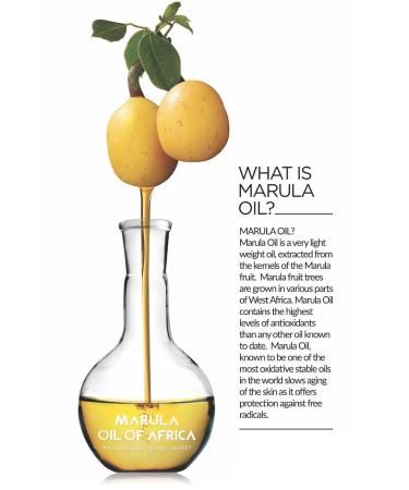 Marula Organix Oil of Africa - Anti-Aging Cold Pressed Marula Oil & Helichrysum Infused Serum - Powerful Noncomedogenic Facial Moisturizer - Buy Online on GoSupps.com