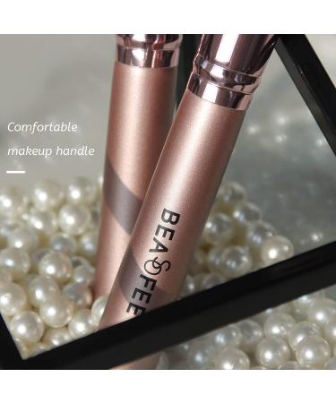 BEASOFEE Small Flat Top Kabuki Makeup Brush - Ideal for Flawless Powder and Cream Application | Durable and Premium Quality | Perfect for Buffing, Blending, and Concealer - 04 Small - Buy Online on GoSupps.com