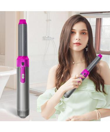 5 in 1 Hot Air Brush Hair Styler - Volumizing Straightening Curling Set (Grey) - Buy Online on GoSupps.com