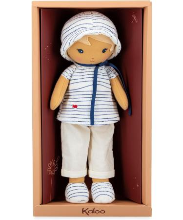 Kaloo Tendresse Eli 32cm Fabric Doll | Striped Tee | Gift Box | Customisable Ribbon | 0 Months+ - K200013 - Buy Online on GoSupps.com