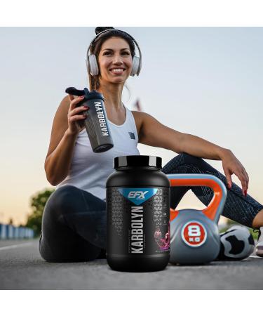 EFX Sports Karbolyn Fuel - Fast-Absorbing Carb Powder for Energy & Recovery | 37 Servings (Grape) - Stimulant Free International Shipping - Buy Online on GoSupps.com