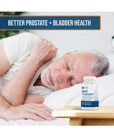 Ideal Prostate Plus: Natural Prostate Relief Supplement for Men with Reishi Mushroom Extract and Key Vitamins (1 Bottle) - Buy Online on GoSupps.com