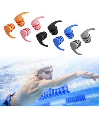 Meiliyizu Sleep Ear Plugs Reusable Noise Reduction Earplugs Washable Silicone Earplug For Snoring Swimming Concert Work Travel - Buy Online on GoSupps.com