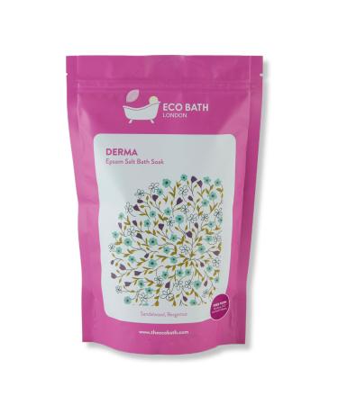 Eco Bath London Derma Bittersalz Bavarian salt bag 500 g bitter salt made of sandalwood and bergamot essential oils magnesium bathroom salt preferably after training Derma 1 G (Pack of 1)