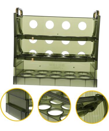 PRETYZOOM Capacity Flip -layer Multilayer Plastic Organizer Container Grid for Rack Storage Refrigerator - Buy Online on GoSupps.com
