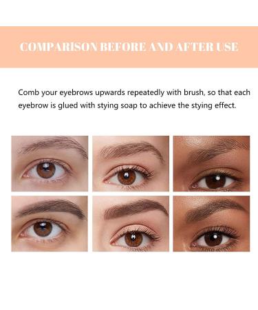 Clear Eyebrow Setting Gel 2PCS - Long Lasting, Waterproof, Sweat-Proof Brow Styling Gel for Makeup | Brows Styling Repair Liquid - Buy Online on GoSupps.com