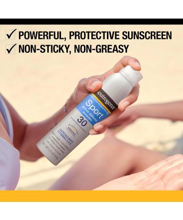 Neutrogena Sport Active Defense SPF 30 Sunscreen Spray - Sweat & Water Resistant Broad Spectrum UVA/UVB Protection Oxybenzone-Free 5 oz - Buy Internationally - Buy Online on GoSupps.com