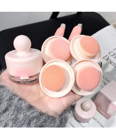 Creamy Blush Putty with Powder Puff 3 in 1 Blush Mud Multi-purpose Blush Putty with Powder Puff Putty Cream Blush Blush Putty with Powder Puff Soft Creamy Blush Putty (B 1PCS) B 1 g (Pack of 1) - Buy Online on GoSupps.com