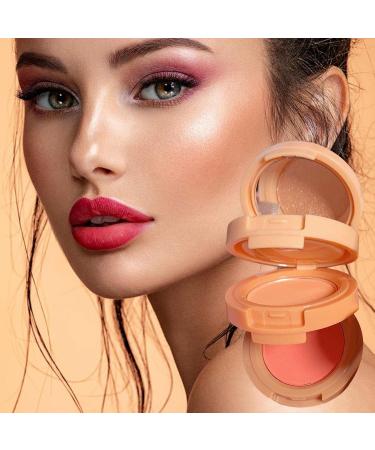Powder Blush | 3-Color Blush Palette | Multi-Layer Waterproof Matte Long Lasting Blushes Mattes & Highlights Women Makeup Set Kit Frifer 2# Milk Peach - Buy Online on GoSupps.com