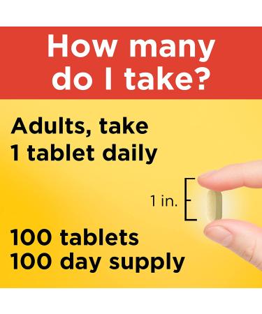 Nature Made Vitamin C 1000 mg â€“ Immune Support, 100 Tablets - Buy Online on GoSupps.com