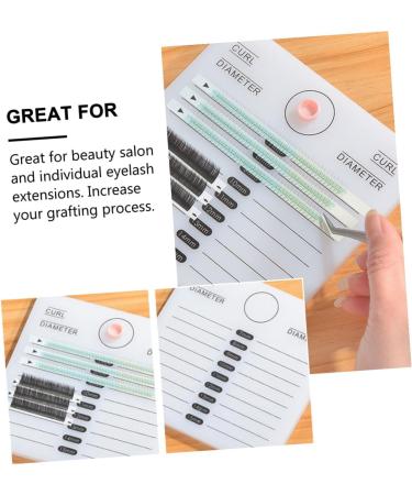 Didiseaon Palette pour Extensions de Cils Support Pratique pour Pose Individuelle Grand Plateau pour Travail Facile et Organisation - Buy Online on GoSupps.com