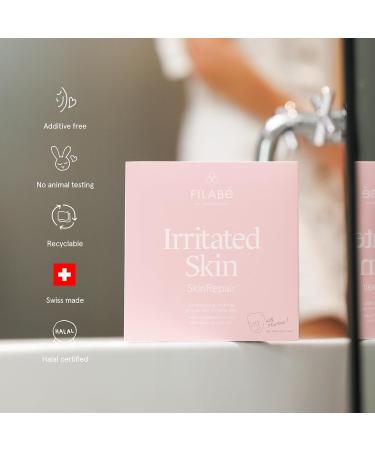 Filab of Switzerland AG Irritated Skin For the treatment of sensitive skin with redness and dry irritated areas 28 days Vegan and additivefree Swiss made by Filab of Switzerland - Buy Online on GoSupps.com