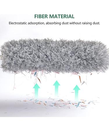 110-inch SetSail Duster with Extension Pole - Bendable Microfiber Head, Washable Ceiling Fan Duster for High Ceilings and Furniture - Buy Online on GoSupps.com