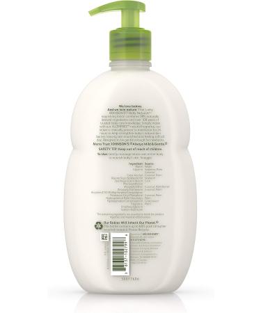 Johnson's Natural Baby Lotion for Newborn Skin 18 Fl. Oz. - Gentle & Nourishing Formula - Buy Online on GoSupps.com
