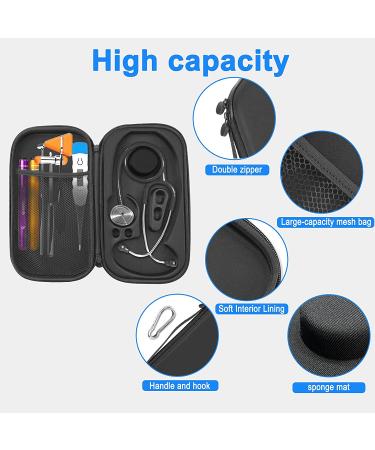 ZLiT Carrying Stethoscope Case - Shockproof Travel Portable Bag for 3M Littmann Stethoscope | Ideal for Nurses, Doctors, and Medical Students - Black - Buy Online on GoSupps.com