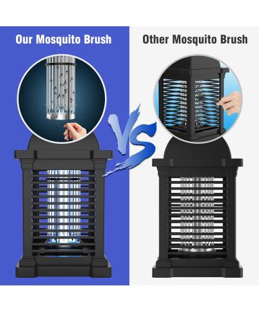 Tmactime 20W Insect Destroyer - 4300V Electric Mosquito Trap with UV Light | Non-Toxic 100m Range | Effective Flying Insect Control - Buy Online on GoSupps.com