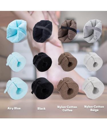 SWISSELITE Foot Support Pillow - Ankle Protector Cushion with Zipper Cover for Heel Protection - Foot Elevation Wedge for Sleeping and Rest - Buy Online on GoSupps.com