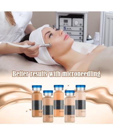 BB Facial Glow Starter Kit | Anti-Aging Pigment Serum Treatment - Micro-Needling Essentials 10 Vials 5ml with Hyaluronic Acid - Buy Online on GoSupps.com