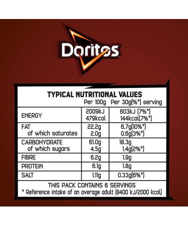 Doritos Burger King Flame Grilled Whopper 180g - Pack of 1 - Buy Online on GoSupps.com