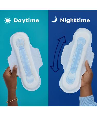 Always Maxi Overnight Pads with Wings Size 4 - 84 Count, Unscented - Buy Online on GoSupps.com
