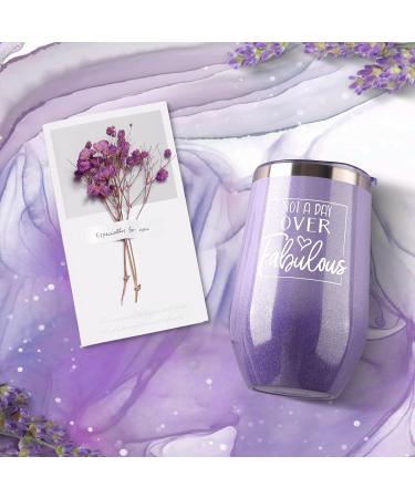 Unique Purple Lavender Spa Gifts Basket - Perfect Birthday Gifts for Women | Self Care Ideas for Mom Sister Best Friend & More - Buy Online on GoSupps.com