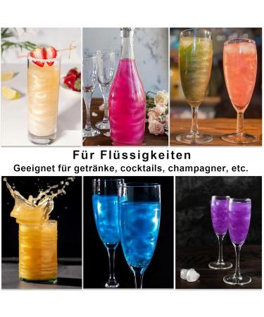 Edible Glitter for Drinks - Pink Gold Shimmering Food Coloring Powder (8G) | Perfect for Chocolate Cake & Fondant - Buy Online on GoSupps.com