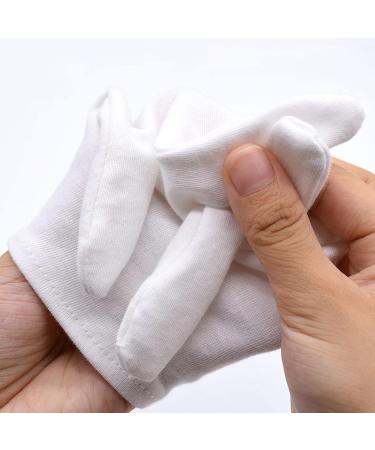 Meiyea 2 Pairs Adult Short White Cotton Gloves for Formal Wear Soft Moisturising Hand Gloves Jewellery or Photo Handling Banquets Parade White Gloves Tuxedo Glove Forms Police Bands - Buy Online on GoSupps.com