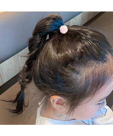 Furry Ball Ponytail Holders Girls' Colorful Pompom Hair Ties - Fashionable Hair Ties for Women And Girls Versatile Ponytail Holders for Dating Parties light pink - Buy Online on GoSupps.com