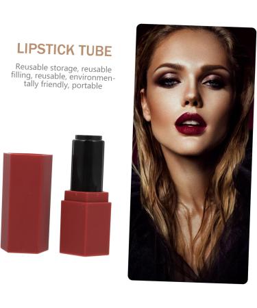 Beaupretty Rotatable Lip Balm Container for Lipstick Empty Tube Lip Gloss Container Lipstick Tubes Container for women womens lip balm Lipstick DIY Tube womens plastic Miss delicate Women - Buy Online on GoSupps.com