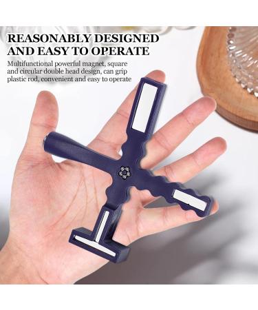 Joberio Cat Eye Magnet Tool Multi-Function Magnet Stick Professional Cat Eye Stick 5 in 1 Nail Design Tools for Salon Studio Home Purple - Buy Online on GoSupps.com