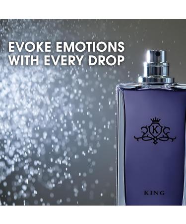 King Cologne for Men Natural Spray Perfume Classic Scent Eau De Toilette for Daily Use 3.4 Fluid Ounce King 3.4 Fl Oz (Pack of 1) - Buy Online on GoSupps.com