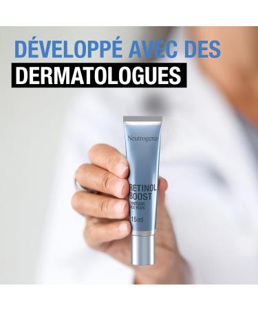 Neutrogena | Retinol Boost Anti-Aging Eye Cream (15 ml tube) Facial treatment to combat signs of aging fine lines and crow's feet - Buy Online on GoSupps.com