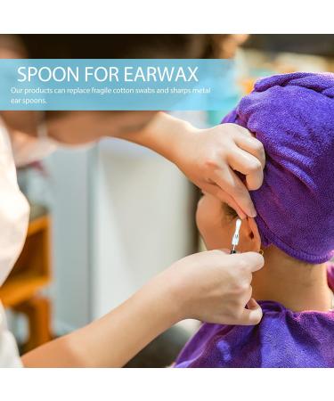 Healifty 8Pcs Ear Wax Removal Tips - Silicone Ear Spoons Replacement Set - Assorted Colors - 4.4X1.5X1.5CM - Buy Online on GoSupps.com