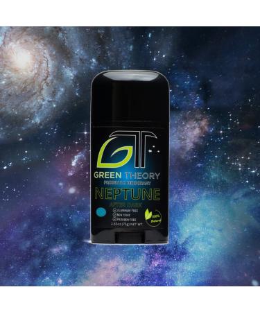 Green Theory Neptune Probiotic Natural Deodorant for Men - Aluminum-Free Non-Toxic Solid Stick 2.65 oz - International Shipping Available - Buy Online on GoSupps.com