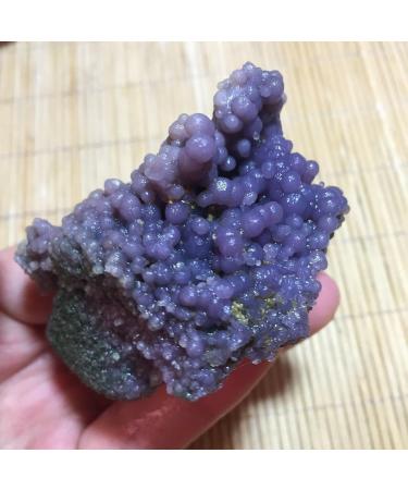 Natural Crystal Rough 160g Natural Grape Agate Chalcedony Crystal Lucky Stone - Buy Online on GoSupps.com