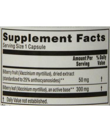 Kroeger Herb Bilberry Vegetarian Capsules 90 Count Bilberry 90 Count (Pack of 1) - Buy Online on GoSupps.com