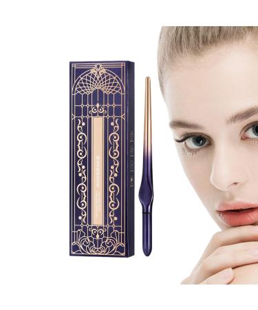 Waterproof Eyeliner | Quick-Drying Long-Lasting Liquid Waterproof Eyeliner Cotton Tip | Non-fading Liquid Eyeliner Smudge Resistant Eye Liners for Women Girls