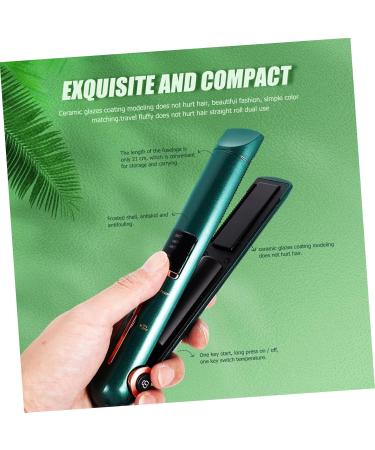 OHPHCALL 4pcs Curling Iron Hair Straightening Tool Curling Wand for Hair Styling Mini Multi-tool Abs Green 21X4X3.5CMx4pcs Greenx4pcs - Buy Online on GoSupps.com