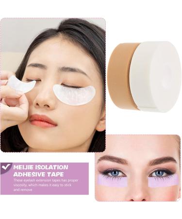 FOMIYES 4 Rolls Eyelash Stickers Disposable Eyelash Tape Makeup Tape Adhesive under Eye Pads Eyelash Grafting Tools Adhesive Tape Fabric Eyelash Tape White Foam Auxiliary Thicken - Buy Online on GoSupps.com