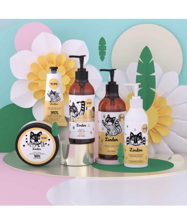 YOPE Natural Body Lotion Linden Flower Extract Shea Butter Coconut Oil Dry Skin 98% Natural ingredients Linden 300ml - Buy Online on GoSupps.com