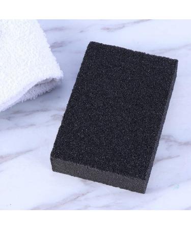 U-K 5pcs Kitchen Cleaning Sponges Carborundum Sponges Scouring Pads Sponges Dish Washing Sponges for Kitchen Black Durable As Shown - Buy Online on GoSupps.com