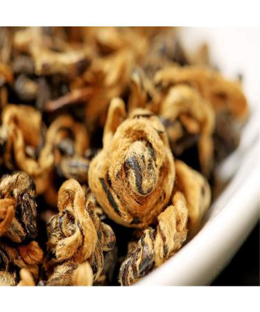 Th noir de Chine th m r Yunnan Golden Bud d'escargot Dian Hong Th noir Th cuit th Th rouge Aliments verts(50) 50.0 Grammes - Buy Online on GoSupps.com