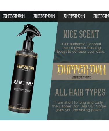 Dapper Don Sea Salt Styling Spray Added Texture & Thickness - Maximum Volume Sea Salt Spray | Leave-in for Body & Style | All Hair Types Medium Hold (8.8 floz) - Buy Online on GoSupps.com