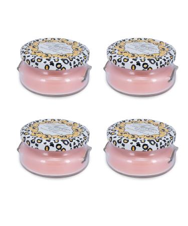 Tyler Pastel Peach 3.4 Ounce Glass Aromatherapy Scented Jar Candle Pack of 4 Bless Your Heart