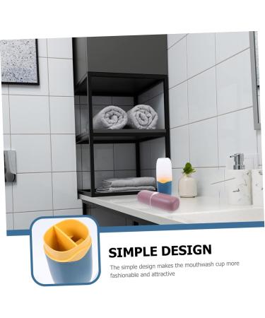 Raccoon Toothbrush Mug & Toothpaste Holder | Travel Accessories | 2-Piece Set | Body Care Supply - Buy Online on GoSupps.com