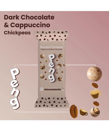 Peng Roasted Chickpeas Snack (6 x 30g) - High Protein Plant-Based Cappuccino Flavor - Buy Online on GoSupps.com