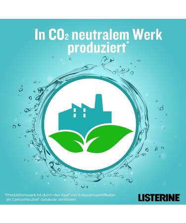 Buy Listerine Cool Mint Mild Antibacterial Mouthwash (6 x 500 ml) - Alcohol-Free Essential Oils for Daily Dental Care - Buy Online on GoSupps.com