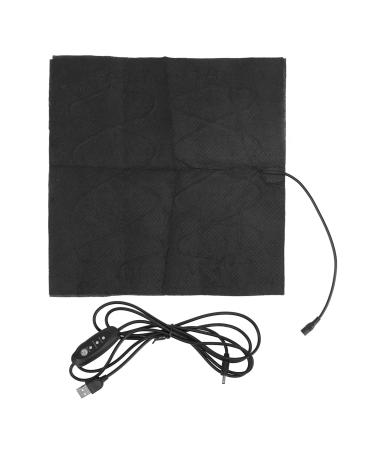Ouitble Heating Pad 30 x 30 cm Adjustable Temperature Fast Heating Foldable USB DC 5V Heating Pad for Home Office