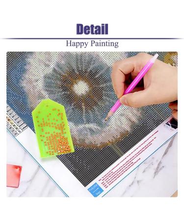 Dandelion Diamond Painting Kit | Large DIY Full Drill Crystal Rhinestone Art Sunset Painting | Gem Art for Adults | Home Wall Decor (27.5 X 15.7inch) - Buy Online on GoSupps.com