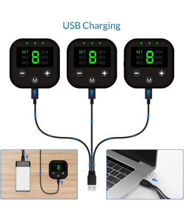 Wugein EMS Muscle Stimulator USB Electric Abdominal Trainer | 6 Modes & 9 Intensities for Muscles Arms & Legs | International Shipping Available - Buy Online on GoSupps.com